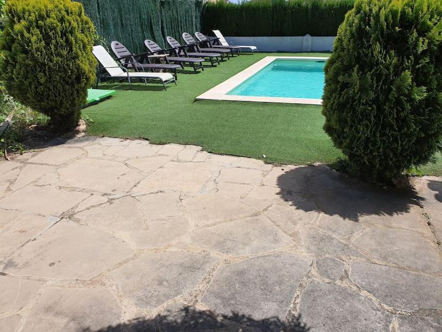 Villa Climatisee Bord De Mer Avec Piscine Privee Miami Platja  Exterior foto
